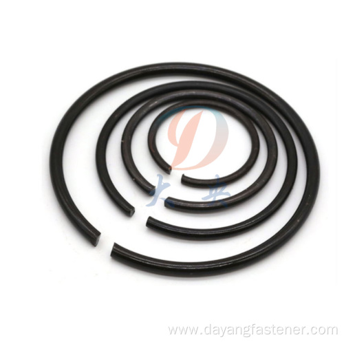 Steel wire retaining ring